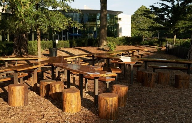 Outdoor Table at Atlanta History Center Preserves