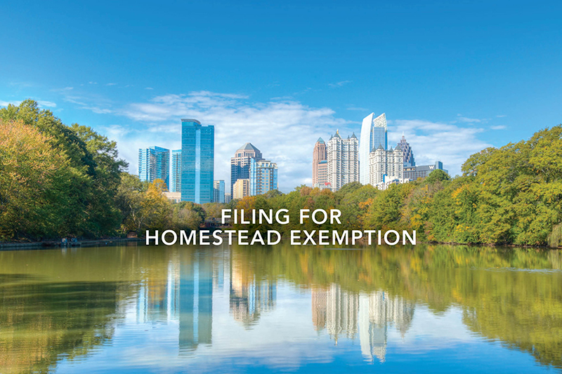 Filing for Homestead Exemption