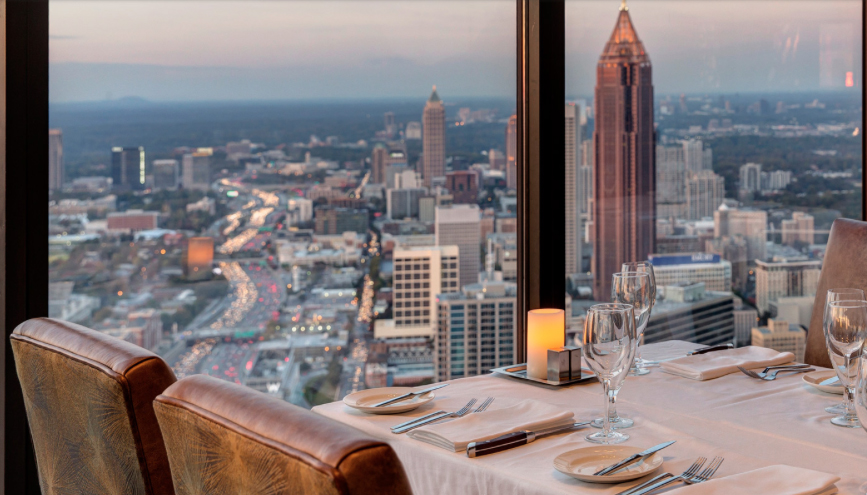 Romantic restaurants in Atlanta