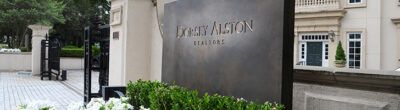 front sign